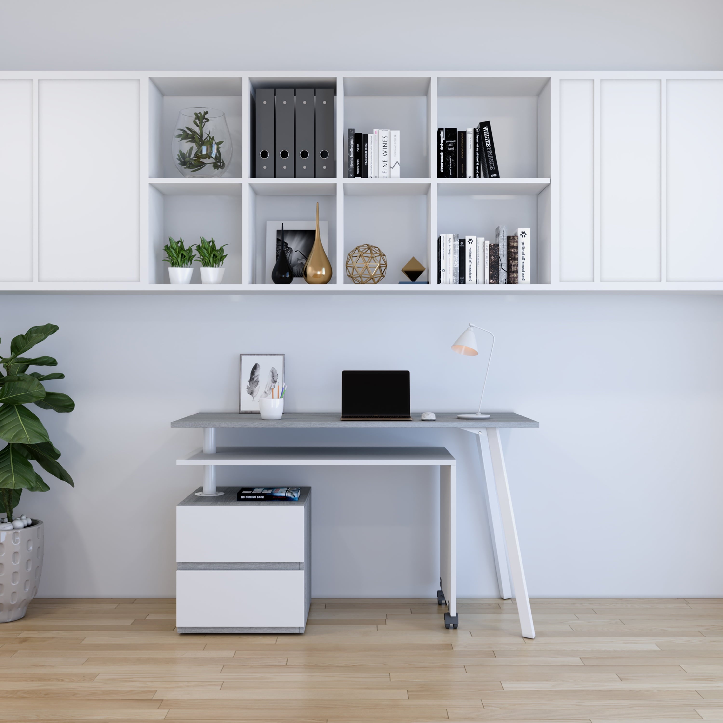 Teen Office Desk with Drawers